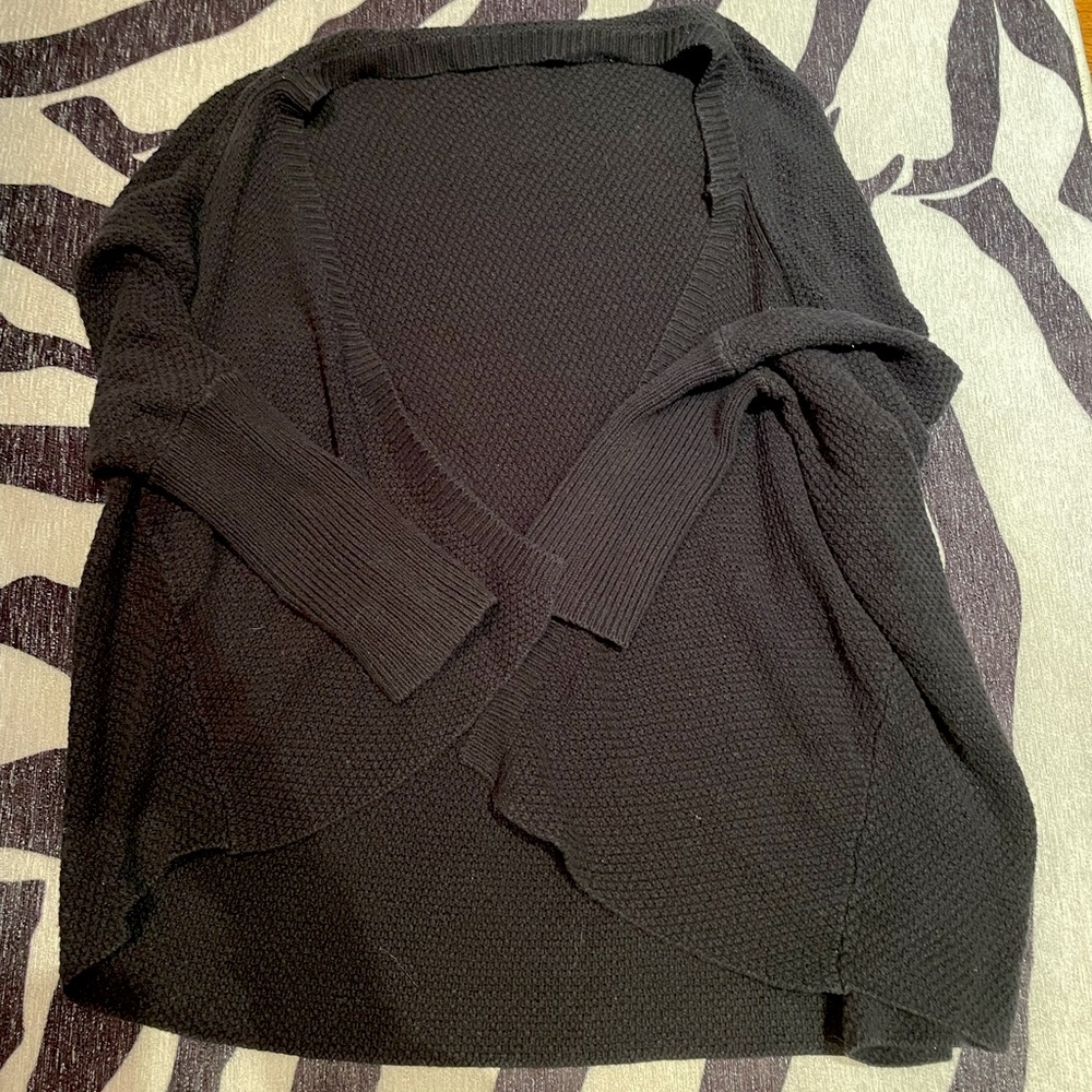 Black cardigan